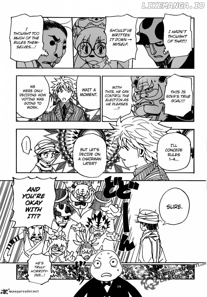 Hunter x Hunter, Chapter 320 image 03